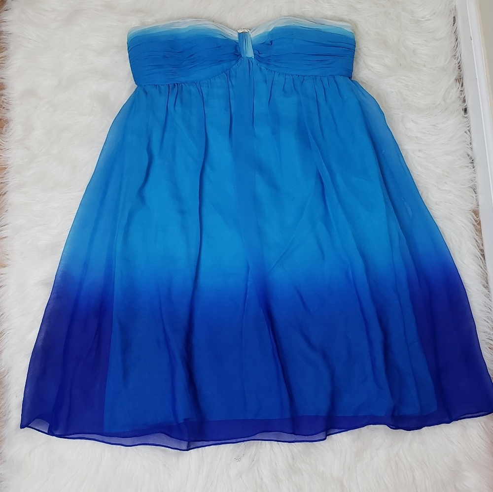 MORGAN MCFEETERS Blue Dress